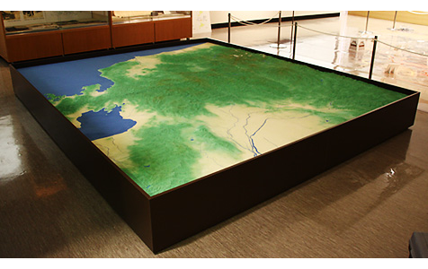 日本中部地域精密地形模型